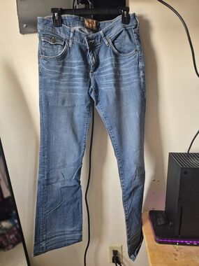 Northwest Blue Women's Boot Cut Denim Jeans - Faded Blue Wash